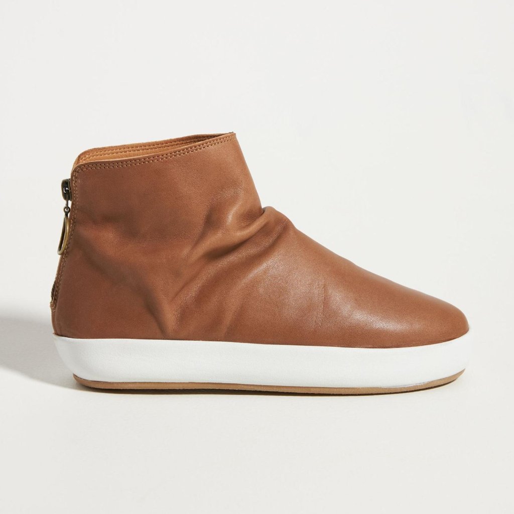 $390 Beek Jaeger High Top Sneaker Bootie Leather Sadlle 10 (Da6)